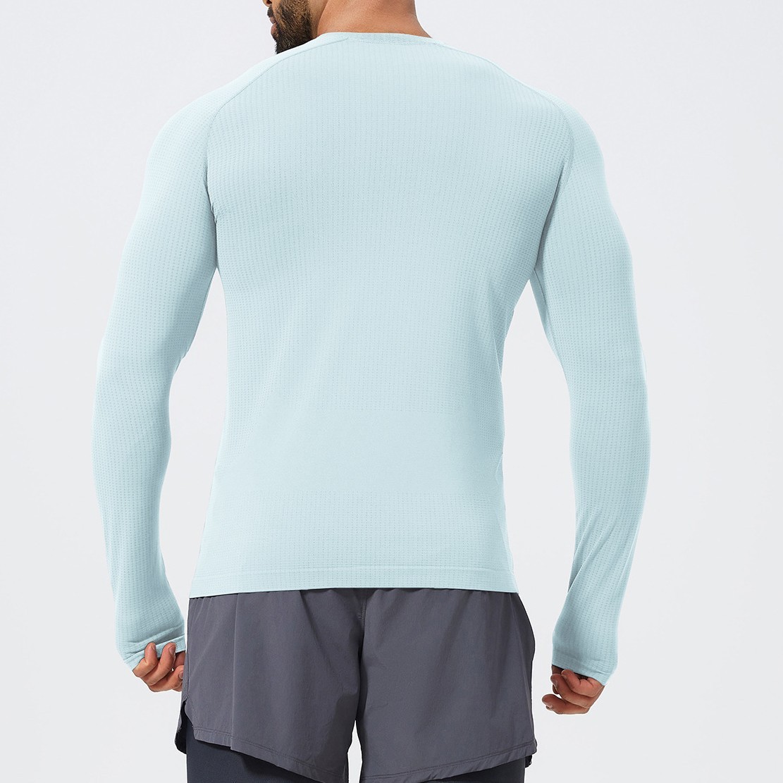 long sleeve sports tops for men
