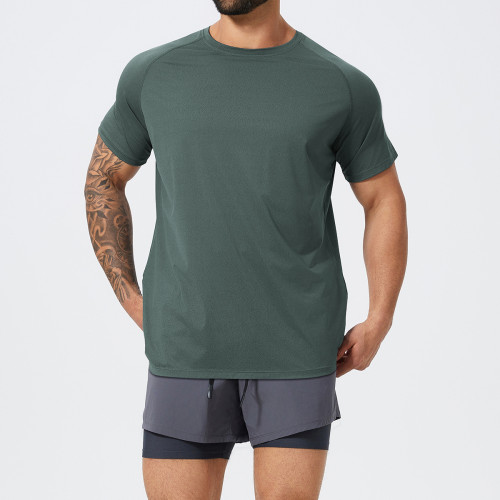 Custom Men's Quick Dry Breathable Sports T-Shirt 1063 | OEM & ODM Available | Perfect for Summer Fitness, Hiking & Workout | Wholesale Sourcing Agents