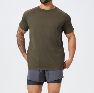 Custom Men's Quick Dry Breathable Sports T-Shirt 1063 | OEM & ODM Available | Perfect for Summer Fitness, Hiking & Workout | Wholesale Sourcing Agents
