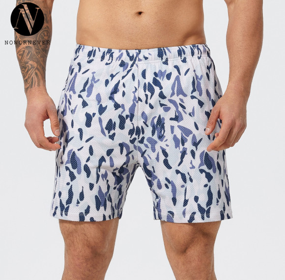 Custom Men's Straight Fit Printed DIY Beach Shorts 1092 | OEM & ODM Casual Shorts for Surfing, Vacation & Outdoor Activities | Wholesale and Sourcing Agents Welcome