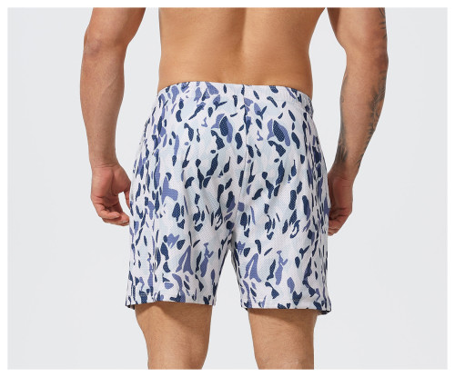 Custom Men's Straight Fit Printed DIY Beach Shorts 1092 | OEM & ODM Casual Shorts for Surfing, Vacation & Outdoor Activities | Wholesale and Sourcing Agents Welcome