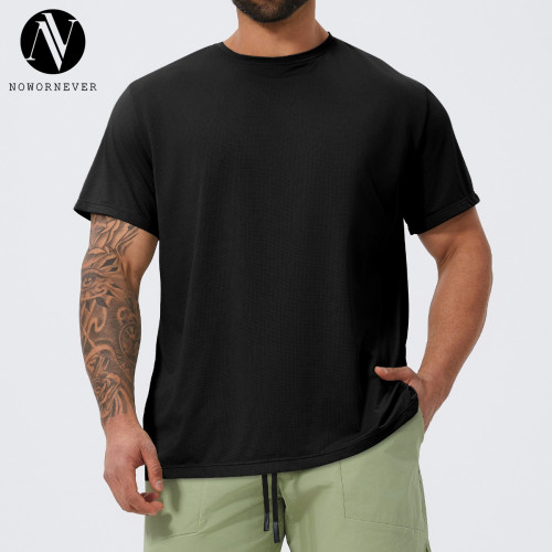 Custom Men's Breathable Moisture Wicking Sports Short Sleeve DDX1093 | OEM & ODM Athletic Tee for Running, Fitness, Basketball & Football - Perfect for Wholesale & Sourcing Agents
