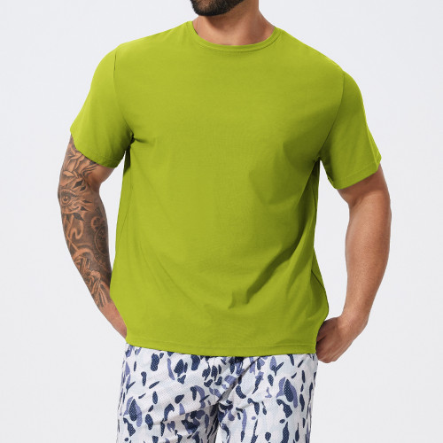 Men's Crew Neck Sports T-Shirt DDX1077 | Premium Custom OEM/ODM Fitness Casual Top for Basketball & Football - Wholesale Sourcing Agents