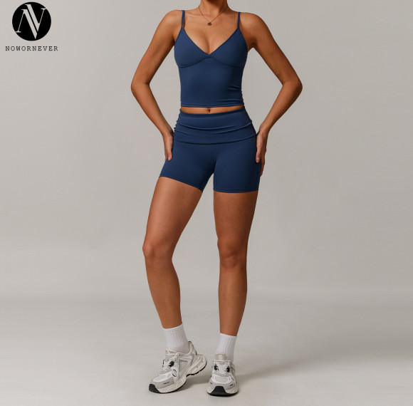 Women's Eco-Friendly Recycled Yoga Set | Versatile Fitness & Running Wear | Custom OEM & ODM Services | Chic Casual Activewear - Style 8998 for Bulk Buyers