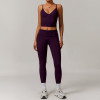 Women's Eco-Friendly Recycled Yoga Set - Stylish Casual Gym & Running Wear | OEM, ODM, Wholesale for Activewear Brands - Style 8998