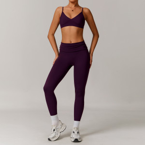 Eco-Friendly Recycled Yoga Set for Women | Versatile Fashionable Sports Fitness Outfit | OEM, ODM, Wholesale & Sourcing Agents