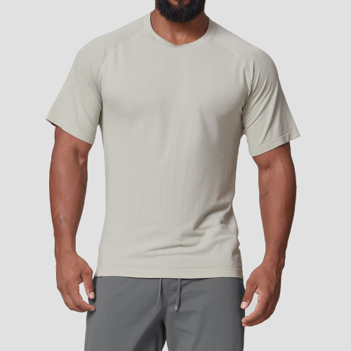 Men's Quick Dry Moisture Wicking Sports T-Shirt 1075 | OEM & ODM Available | Wholesale Short Sleeve Breathable Tee for Outdoor Running & Fitness Training