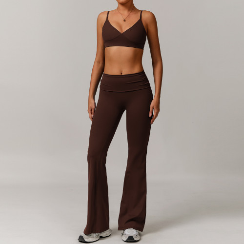 Wholesale Eco-Conscious Recycled Yoga Set for Women - Stylish, Versatile Sports Fitness Wear | OEM & ODM Manufacturing Solutions for Activewear Brands