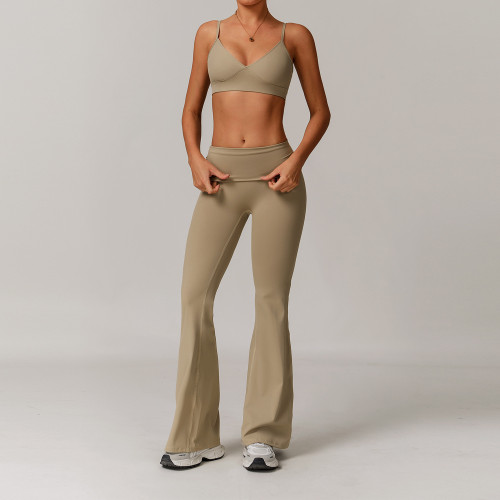 Wholesale Eco-Conscious Recycled Yoga Set for Women - Stylish, Versatile Sports Fitness Wear | OEM & ODM Manufacturing Solutions for Activewear Brands