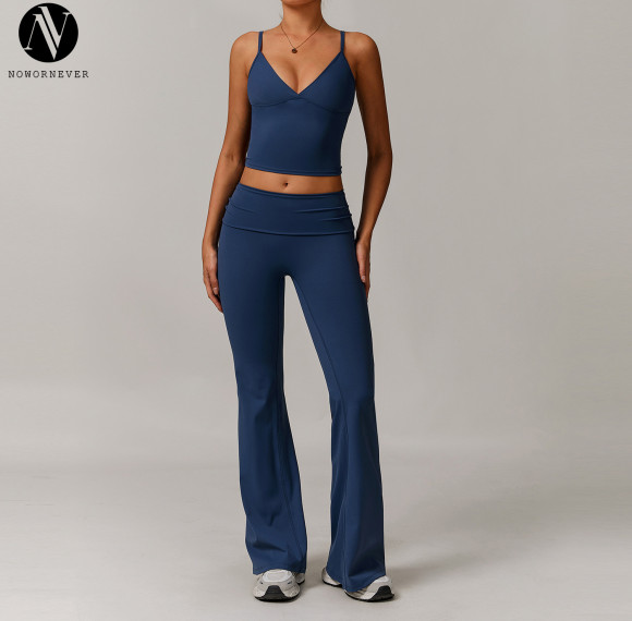 ODM Eco-Conscious Recycled Yoga Set for Women - Chic Casual Fitness Wear for Running & Yoga | Perfect for Wholesale & Sourcing Agents | Model 8998