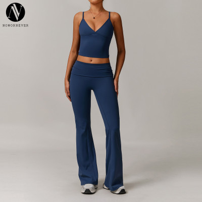 ODM Eco-Conscious Recycled Yoga Set for Women - Chic Casual Fitness Wear for Running & Yoga | Perfect for Wholesale & Sourcing Agents | Model 8998