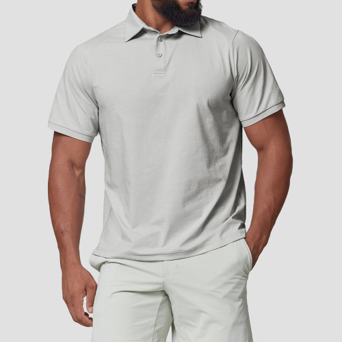 Men's Sun Protection Golf Polo Shirt - 7A Antibacterial Quick Dry Outdoor Wear | OEM, ODM, Wholesale & Sourcing Agents