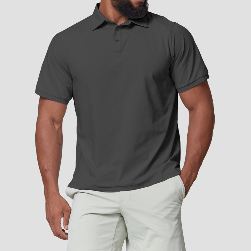Men's Sun Protection Golf Polo Shirt - 7A Antibacterial Quick Dry Outdoor Wear | OEM, ODM, Wholesale & Sourcing Agents