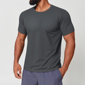 OEM & ODM Men's New Crew Neck Soft Quick Dry Sports T-Shirt 1166 | Wholesale Casual Short Sleeve for Commute, Hiking, Basketball & Tennis | Perfect for Sourcing Agents in Activewear & Sportswear