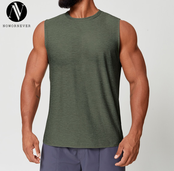 Men's Soft Quick Dry Two-Tone Sports Tank Top 1173 | Premium OEM & ODM Fitness Running Basketball Training Wear for Wholesale in European & American Markets