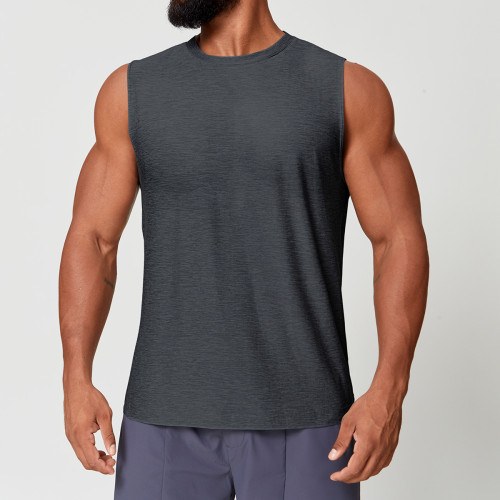 Men's Soft Quick Dry Two-Tone Sports Tank Top 1173 | Premium OEM & ODM Fitness Running Basketball Training Wear for Wholesale in European & American Markets