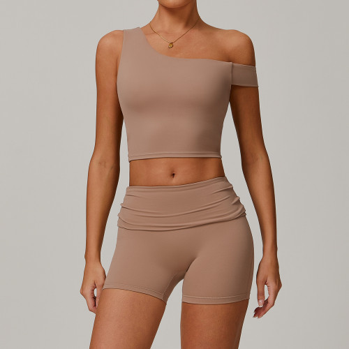 Cross-Border Eco-Friendly Recycled Yoga Set, Quick-Dry Breathable Yoga Wear for Women, Running Sports Fitness Outfit 9207