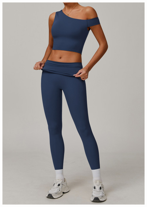 Eco-Friendly Recycled Yoga Set for Women - Quick-Dry Breathable Fitness Outfit 9207, Available for OEM/ODM, Wholesale & Sourcing Agents in the USA