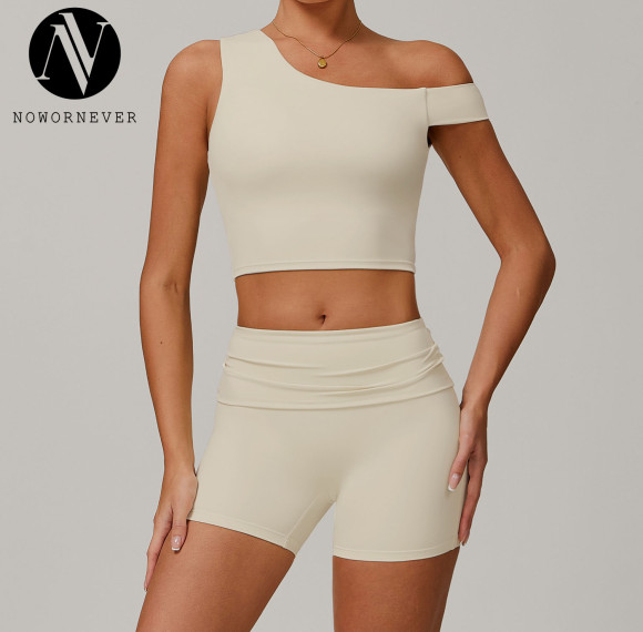 Cross-Border Eco-Friendly Recycled Yoga Set, Quick-Dry Breathable Yoga Wear for Women, Running Sports Fitness Outfit 9207