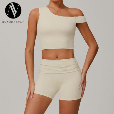 Cross-Border Eco-Friendly Recycled Yoga Set, Quick-Dry Breathable Yoga Wear for Women, Running Sports Fitness Outfit 9207