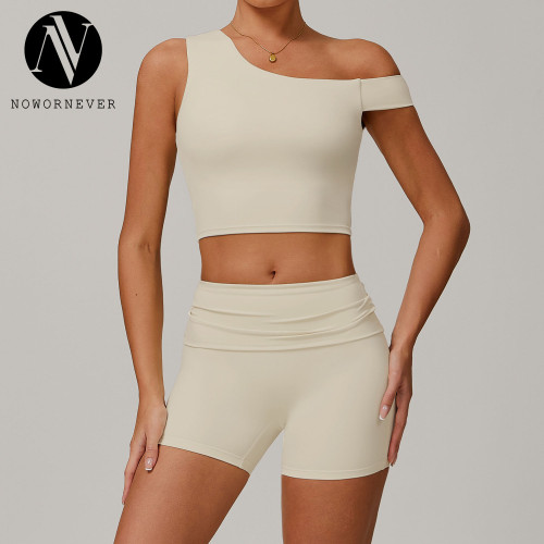 Cross-Border Eco-Friendly Recycled Yoga Set, Quick-Dry Breathable Yoga Wear for Women, Running Sports Fitness Outfit 9207