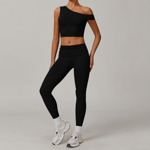 Eco-Friendly Women's Recycled Yoga Set - Breathable & Quick-Dry Fabric, Ideal for OEM/ODM Orders. Wholesale Opportunities for Activewear and Sportswear Brands!