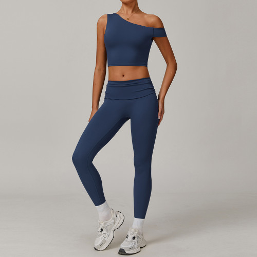 Eco-Friendly Women's Recycled Yoga Set - Breathable & Quick-Dry Fabric, Ideal for OEM/ODM Orders. Wholesale Opportunities for Activewear and Sportswear Brands!