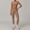 Eco-Friendly Women's Recycled Yoga Set - Breathable & Quick-Dry Fabric, Ideal for OEM/ODM Orders. Wholesale Opportunities for Activewear and Sportswear Brands!