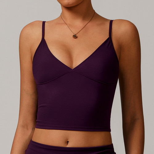 Wholesale OEM & ODM Women's Recycled Eco-Friendly Yoga Tank Top with Sustainable Sports Bra - Activewear Solutions for Brands, Importers, and Retailers | Eco-Friendly Fitness Apparel