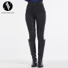 Women's Riding Pants F110 - OEM and ODM Equestrian Tights with Full Silicone Knee Protection | Zipper Pocket & High Waist Tummy Control | Wholesale Sportswear Solutions for North American & European Brand