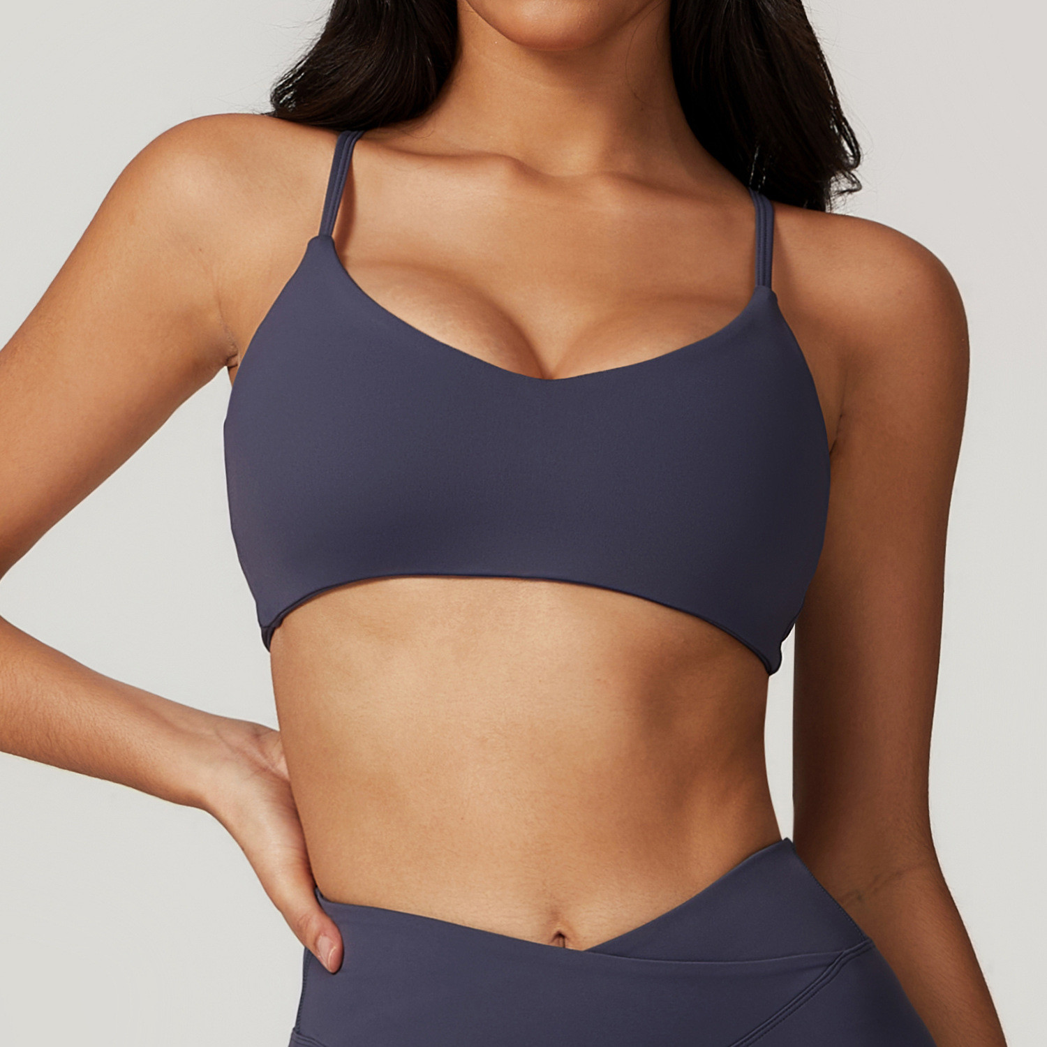 eco recycled yoga bra