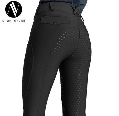 OEM & ODM Women's High Waist Equestrian Pants F125 - Competition Grade Non-Slip, Wear-Resistant Knight Gear Riding Breeches for Wholesale & Sourcing Agents