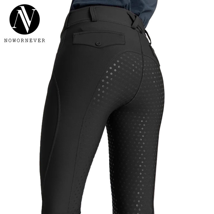 OEM & ODM Women's High Waist Equestrian Pants F125 - Competition Grade Non-Slip, Wear-Resistant Knight Gear Riding Breeches for Wholesale & Sourcing Agents