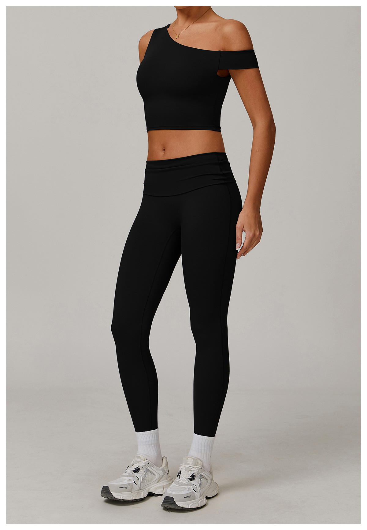 asymmetric one-shoulder sports bra manufacturer