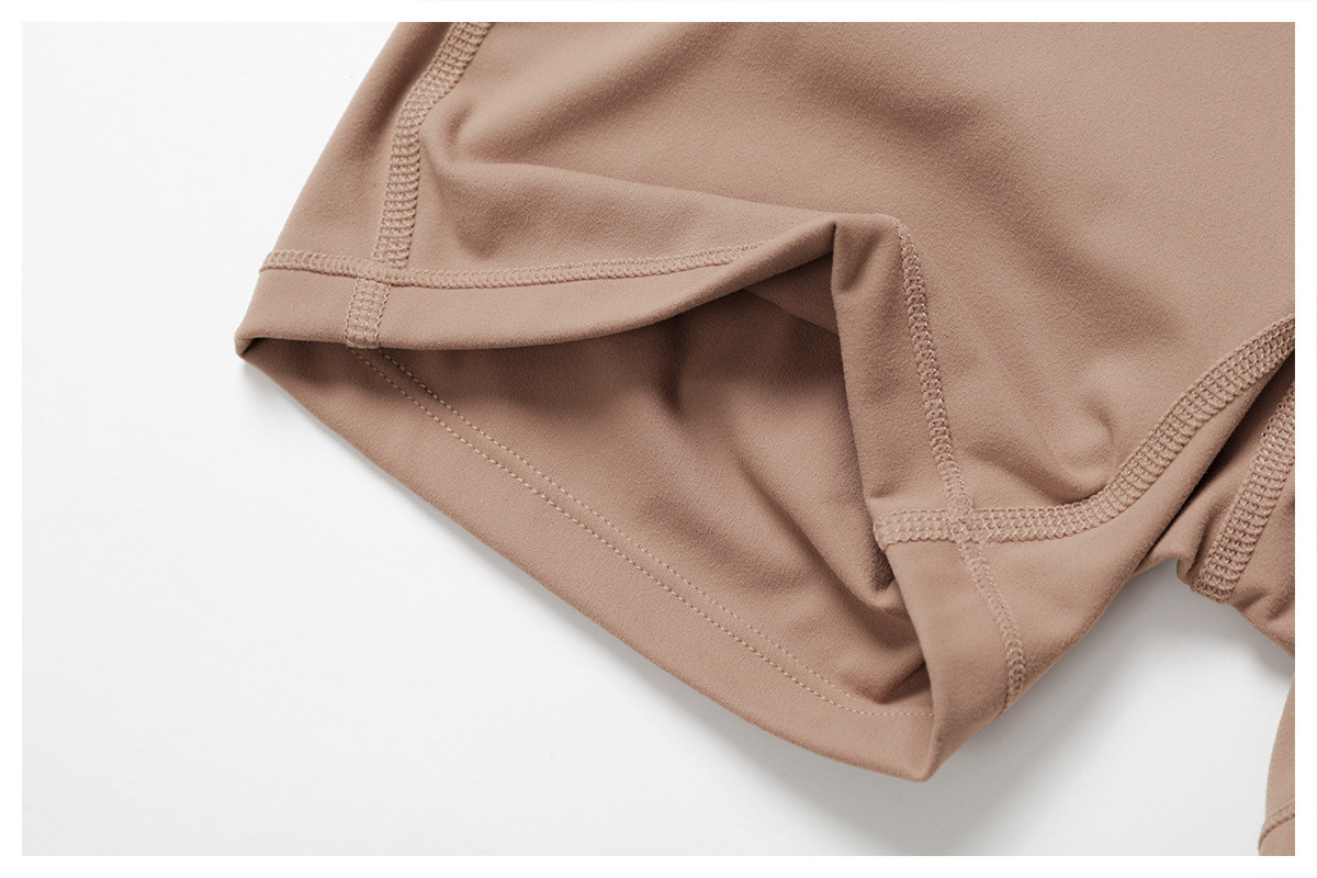 recycled fabric workout shorts