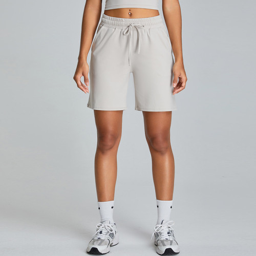 OEM & ODM Manufacturer: Women's New Lightweight Loose Casual Yoga Shorts - TM0176, Drawstring Fitness Pants for Outdoor Running, Breathable Quick-Dry Sportswear, Wholesale Sourcing Agents