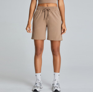 OEM & ODM Manufacturer: Women's New Lightweight Loose Casual Yoga Shorts - TM0176, Drawstring Fitness Pants for Outdoor Running, Breathable Quick-Dry Sportswear, Wholesale Sourcing Agents