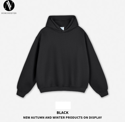 OEM & ODM Boxy Fit Short & Wide Heavyweight 350G Fleece Cleanfit Hoodie for Men - Item No. DY068 | Bulk Wholesale Sportswear & Fashion Clothing | Perfect for Sourcing Agents