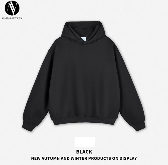 OEM & ODM Boxy Fit Short & Wide Heavyweight 350G Fleece Cleanfit Hoodie for Men - Item No. DY068 | Bulk Wholesale Sportswear & Fashion Clothing | Perfect for Sourcing Agents