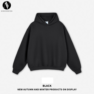 OEM & ODM Boxy Fit Short & Wide Heavyweight 350G Fleece Cleanfit Hoodie for Men - Item No. DY068 | Bulk Wholesale Sportswear & Fashion Clothing | Perfect for Sourcing Agents