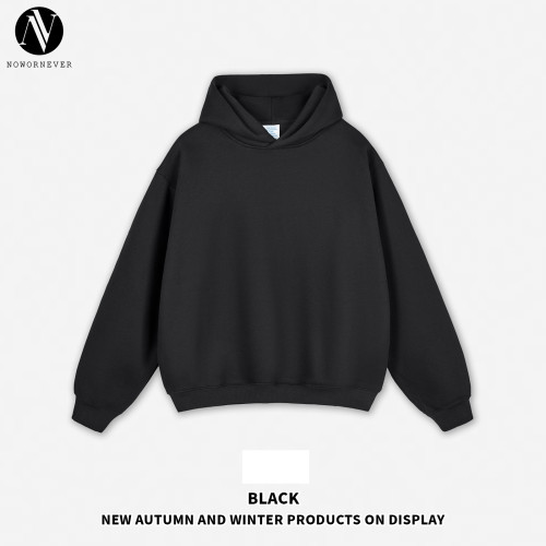 OEM & ODM Boxy Fit Short & Wide Heavyweight 350G Fleece Cleanfit Hoodie for Men - Item No. DY068 | Bulk Wholesale Sportswear & Fashion Clothing | Perfect for Sourcing Agents