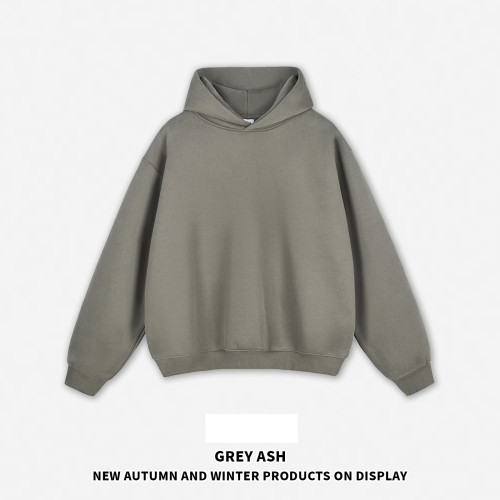 OEM & ODM Boxy Fit Short & Wide Heavyweight 350G Fleece Cleanfit Hoodie for Men - Item No. DY068 | Bulk Wholesale Sportswear & Fashion Clothing | Perfect for Sourcing Agents