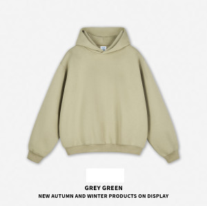 OEM & ODM Boxy Fit Short & Wide Heavyweight 350G Fleece Cleanfit Hoodie for Men - Item No. DY068 | Bulk Wholesale Sportswear & Fashion Clothing | Perfect for Sourcing Agents