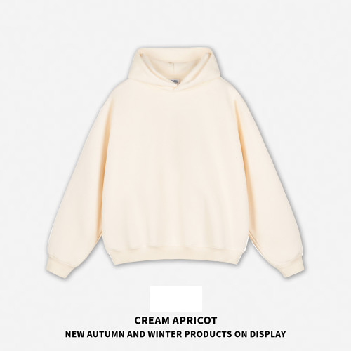 OEM & ODM Boxy Fit Short & Wide Heavyweight 350G Fleece Cleanfit Hoodie for Men - Item No. DY068 | Bulk Wholesale Sportswear & Fashion Clothing | Perfect for Sourcing Agents