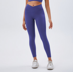 Quick Dry Eco-Friendly Yoga Pants - High Waist Tummy Control V-Waist Slimming Workout Leggings for Running | Available for OEM, ODM, and Wholesale Partnerships