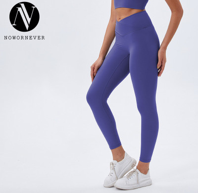 Quick Dry Eco-Friendly Yoga Pants - High Waist Tummy Control V-Waist Slimming Workout Leggings for Running | Available for OEM, ODM, and Wholesale Partnerships