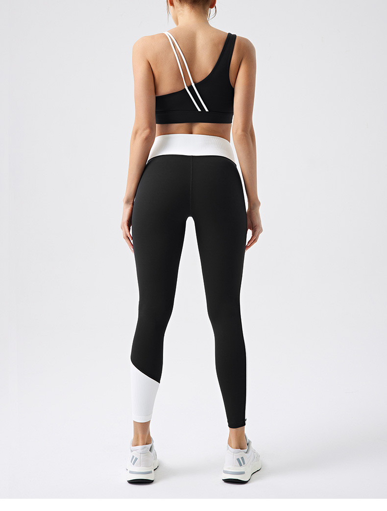 recycled color block activewear