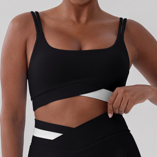 OEM & ODM High Waist Color Block Sports Skort for Women - Anti-Exposure Running Skirt with Built-in Shorts, Perfect for Tennis & Badminton | Wholesale Activewear Solutions