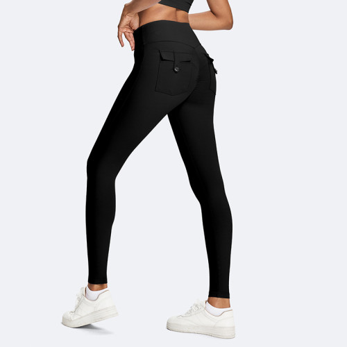 Eco-Friendly Women's High Waist Yoga Pants - Butt Lifting, Tummy Control Leggings for Running | OEM, ODM Services & Wholesale Options for Businesses