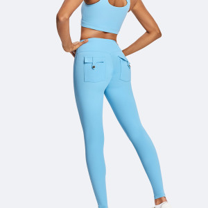 Eco-Friendly Women's High Waist Yoga Pants - Butt Lifting, Tummy Control Leggings for Running | OEM, ODM Services & Wholesale Options for Businesses